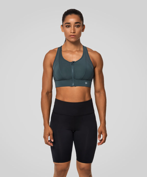 Power Cross Racerback Running Bra | Women's High Support Sports Bra