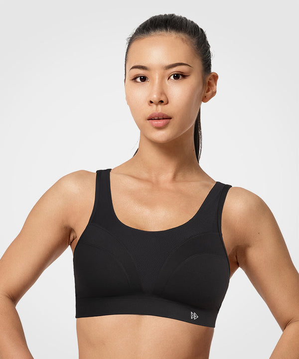 Power Adjustable Enhance Padded Running Bra | Women's High Support Sports Bra