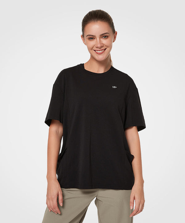 Anywhere Lightweight Pockets Yoga T-shirt | Women's Sports T-shirt