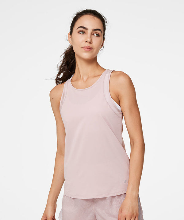 Echo Mesh Jacquard Running Tank | Women's Sports Tank