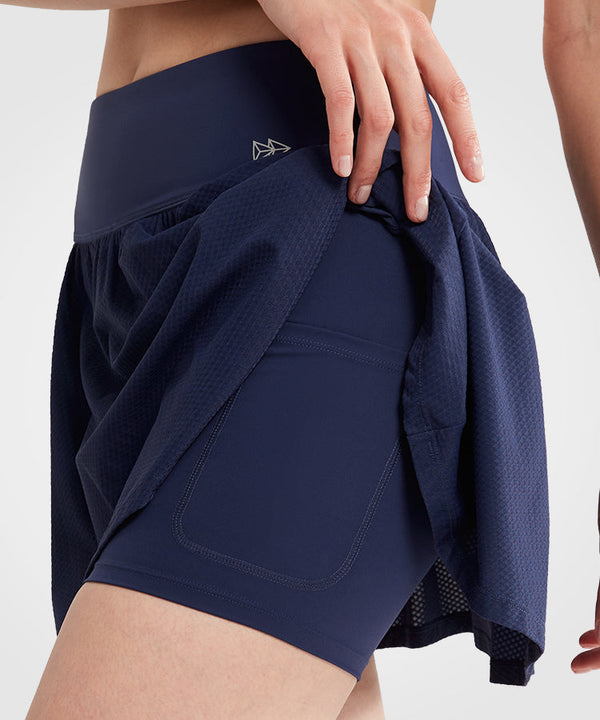 Sculpt Mesh Pockets Tennis Skirt | Women's Sports Skirt